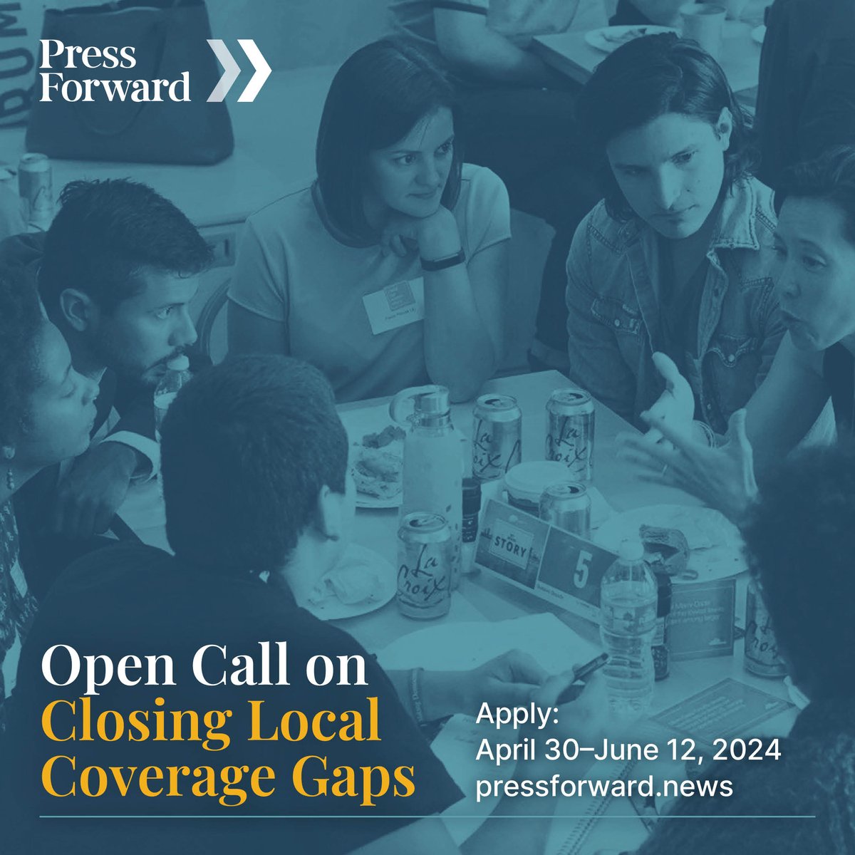 #PressForward is hosting its first funding open call! Guidelines and app go live 4/30. 🔹~$100K in gen op support for 100 newsrooms 🔹For non-profit and for-profit news outlets with budgets up to $1M 🔹Grant writing help and info sessions provided More: bit.ly/3UuIGpv