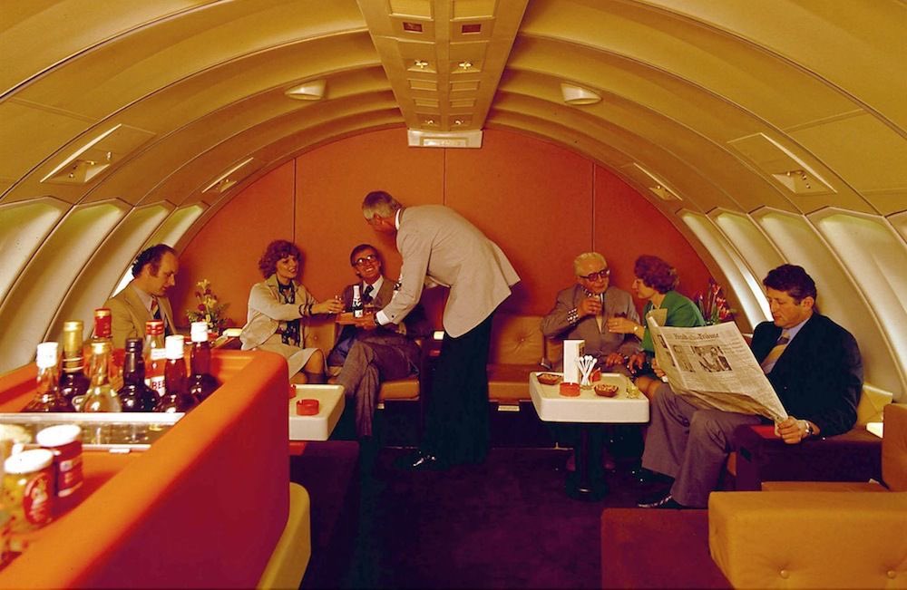 Air travel back in the ‘70’s was a whole vibe