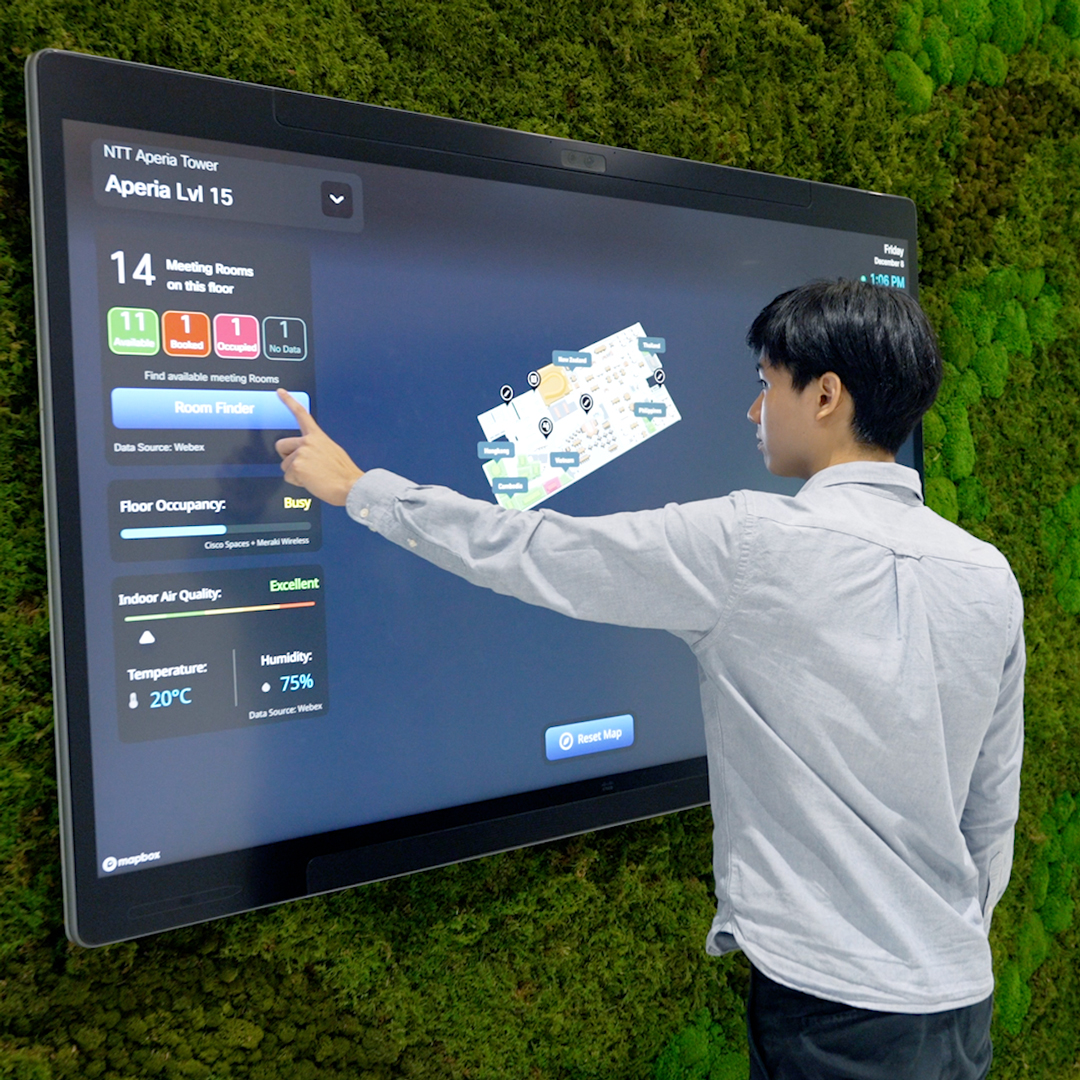 The path to more modern and sustainable office spaces begins with Cisco solutions powered by the @meraki dashboard. See how NTT DATA is paving the way.

Read more ⬇️ 
cs.co/6018bexsg

#CiscoMeraki