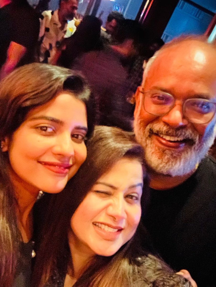 .@aishu_dil with #TheGreatestOfAllTime director @vp_offl ❤️