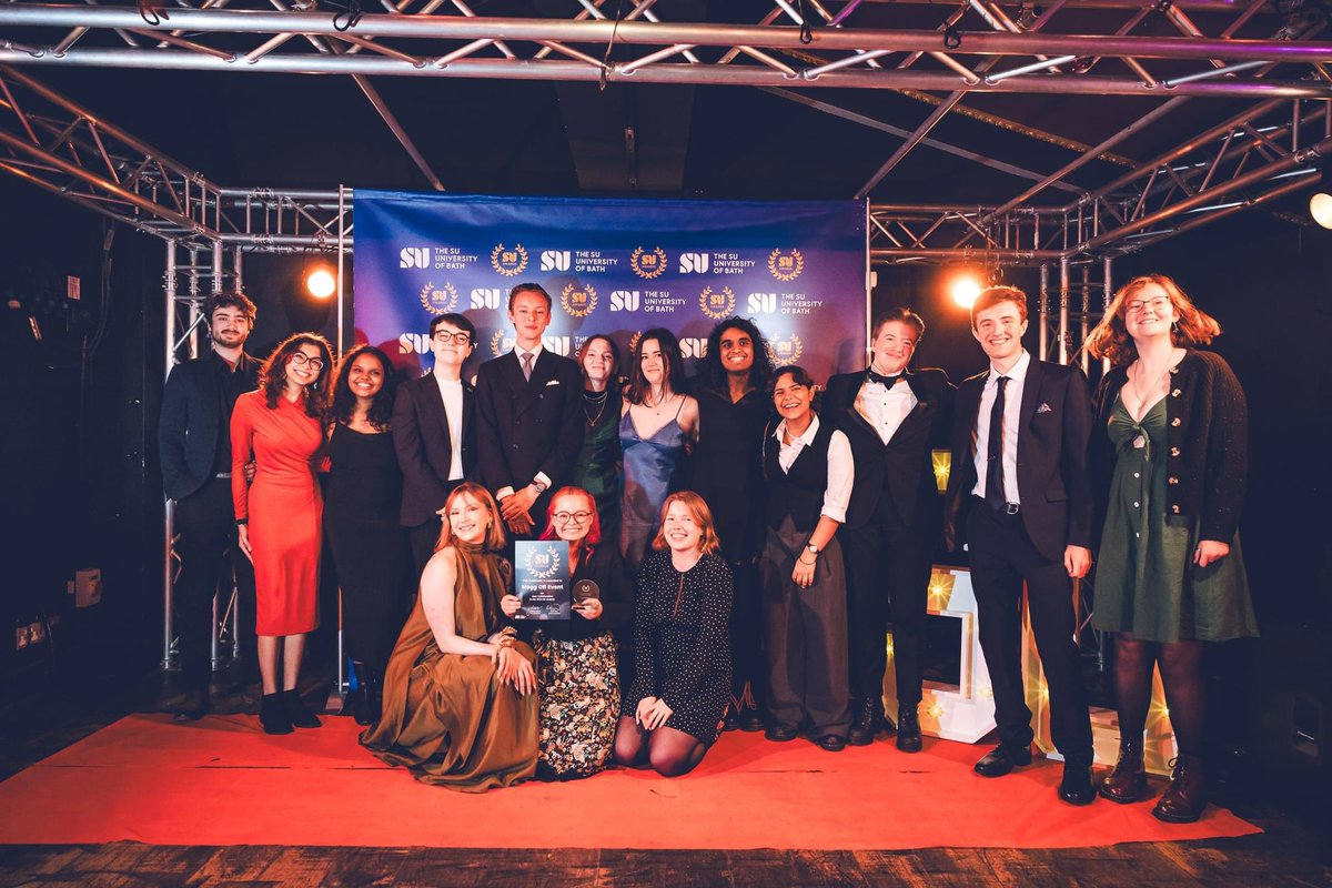 callumclafferty's tweet photo. We just won best collab at the SU awards!

Our event, Mogg Off showed Rees Mogg his politics aren’t welcome.

Along with over 10 groups and activists we called for climate, social, and racial justice. I’m so proud of everyone and that Bath Uni Greens got to be a part of it!

💚 https://t.co/nZrbqxxcVy
