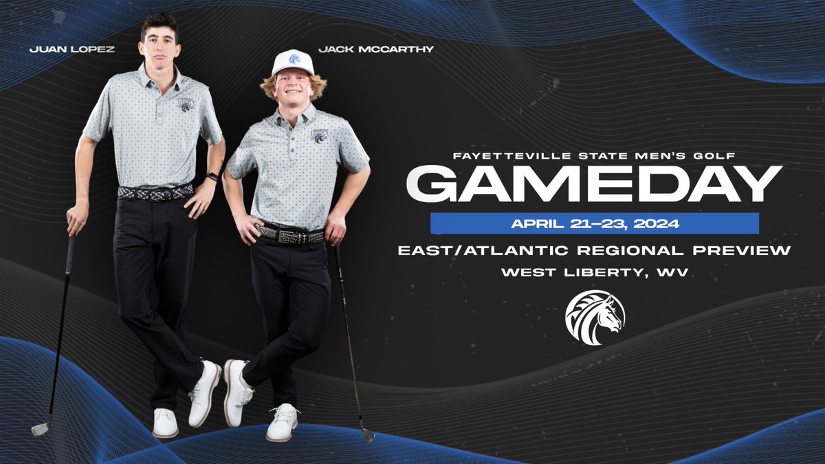Our men's golf team continues to compete today and tomorrow at the East/Atlantic Regional Preview! ⛳🐴 Keep up with live stats on fsubroncos.com. #attitudecheck #broncopride