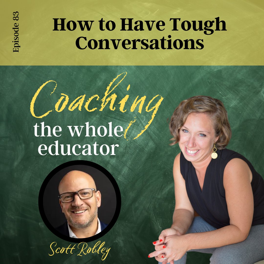 Let's ditch the sugar coating and learn to have those tough conversations that really make a difference. Scott Robley from @CrucialLearning brings some down to earth, real talk about #CrucialConversations.
Ep. 83: lnkd.in/eb9CrDXB

#educoach #instructionalcoach #edleader