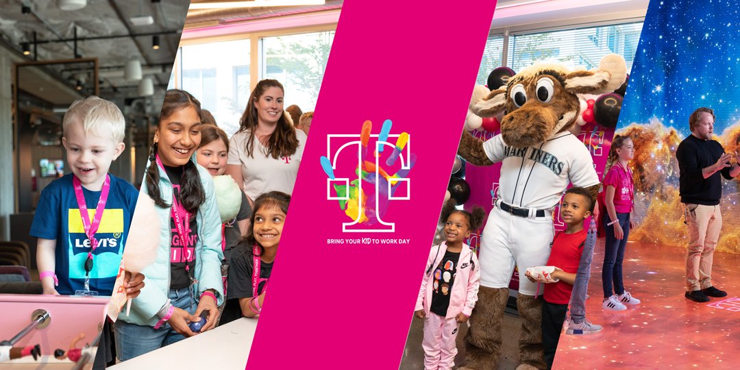 One of my favorite days is finally here! This day is a great opportunity for employees at T-Mobile to share work experiences with their children/dependents, WHILE inspiring the next generation of innovators and leaders to explore future career possibilities!