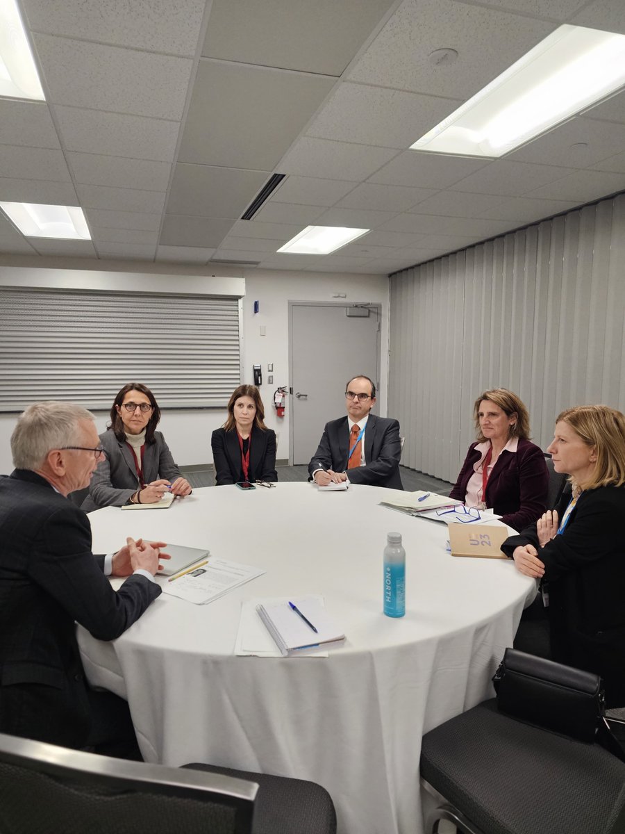 Fantastic meeting with Minister @Teresaribera who reiterated Spain's commitment to ensure that #COP16Colombia is a success for the #BiodiversityPlan and for social justice and development.