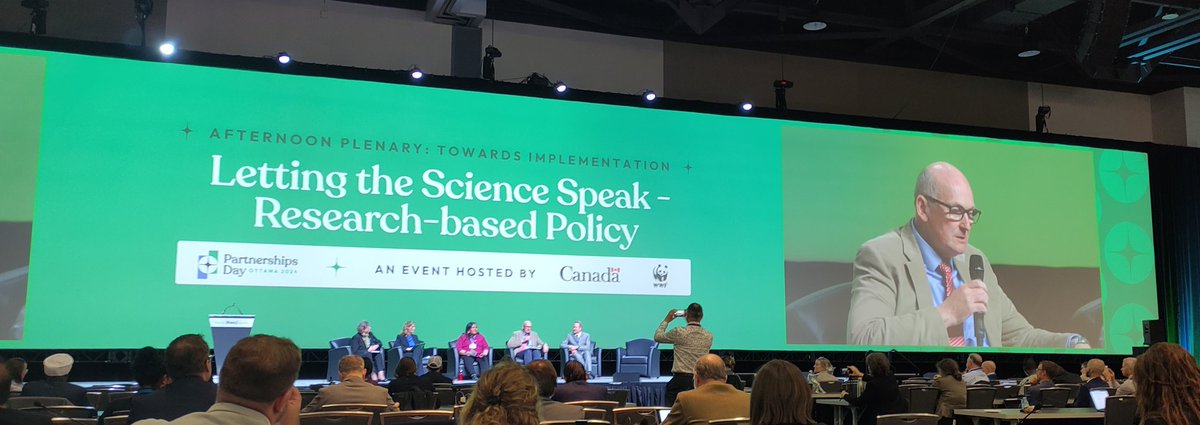 At the Partnerships Day ahead of #INC4 in Ottawa 🇨🇦 @ProfRThompson: 'I want to be absolutely clear: the science is telling us that we need to act and we need to act now'. #EndPlasticPollution