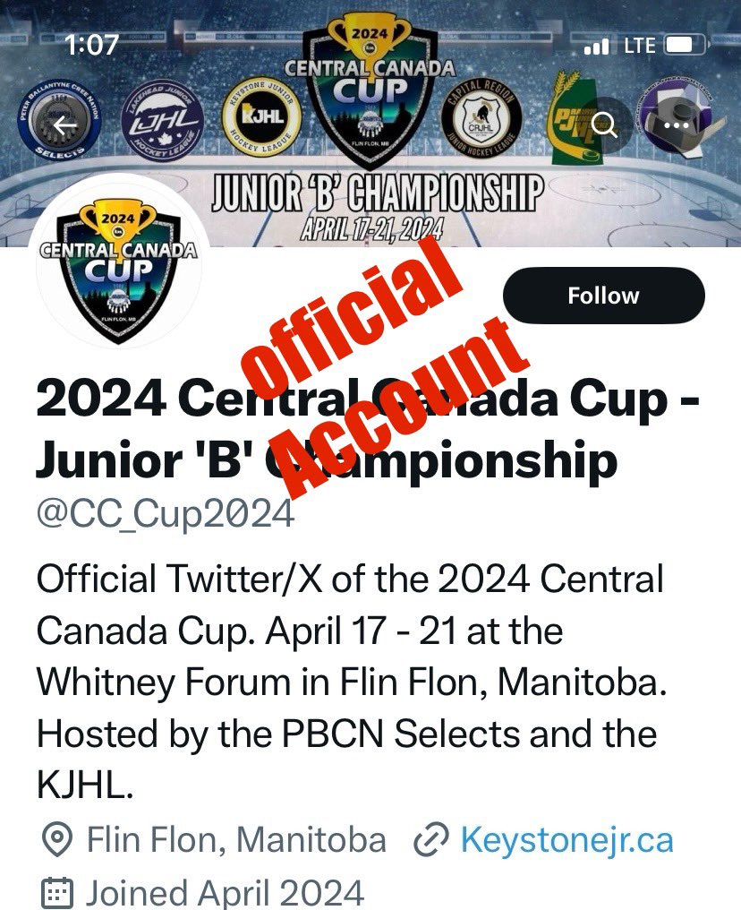 Not Official Twitter Account and Official Account. Make sure you following the right one folks.