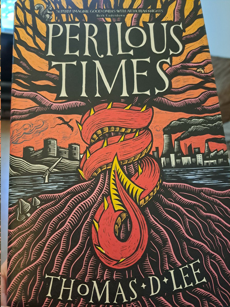 TeresaKnight2's tweet photo. Well as we have an event with @Thomas_D_Lee coming up felt needed to read this...and I am so glad I did! The Arthurian Legend for a climate damaged world..fab and don't tell me you won't love Barry the Squirrel...#booksellerismydayjob #iread #iworkwithbooks #iamcontent #booksof24 https://t.co/TCKHrfG8n4