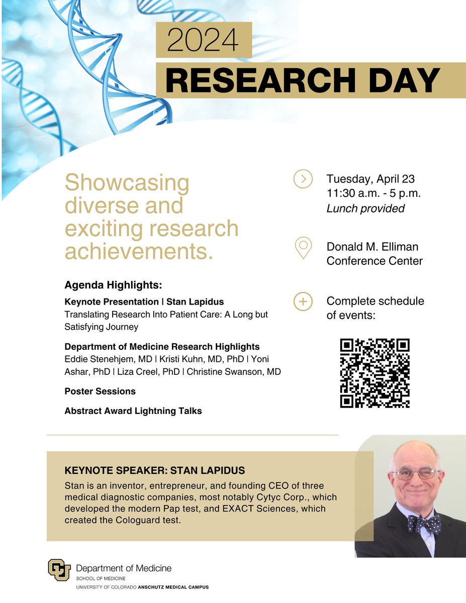 Research Day is TOMORROW! 👏 We look forward to seeing you there! #researchday
