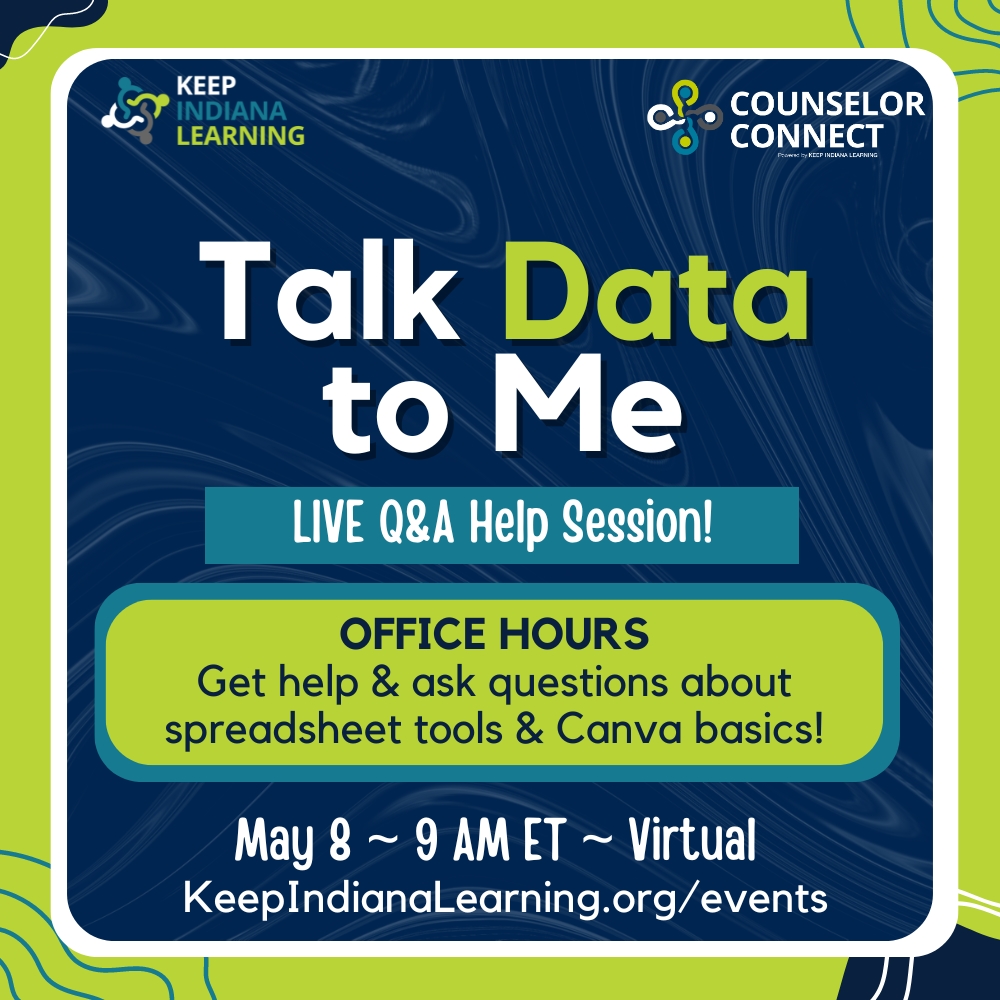 Have you seen the 'Talk Data to Me' series on YouTube (youtube.com/playlist?list=…)? Have questions? Join the Office Hours session on May 8. Learn more & register: eventbrite.com/e/talk-data-to… #CounselorConnect