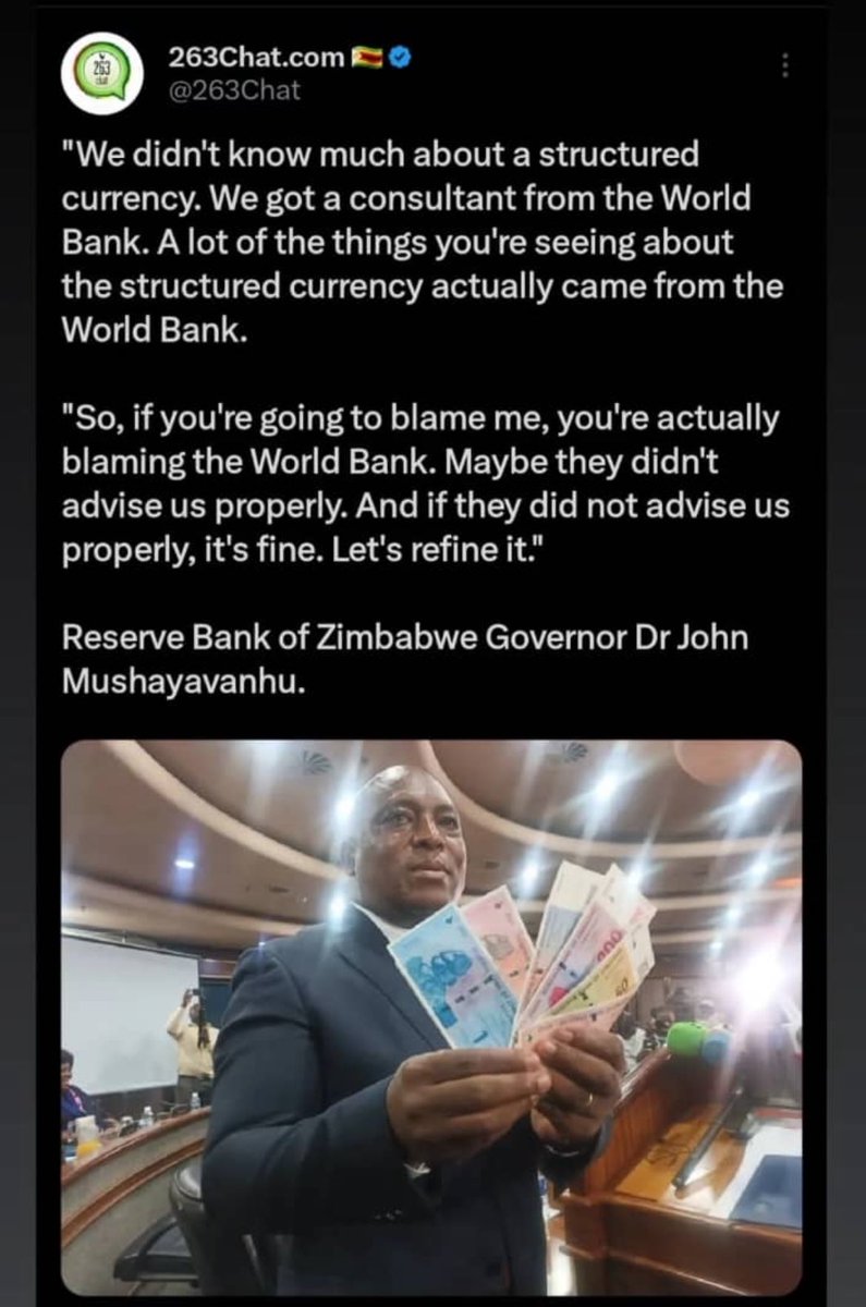 🟣Fadzie, shut up about currency issues cause you’re not a banker. Banker: