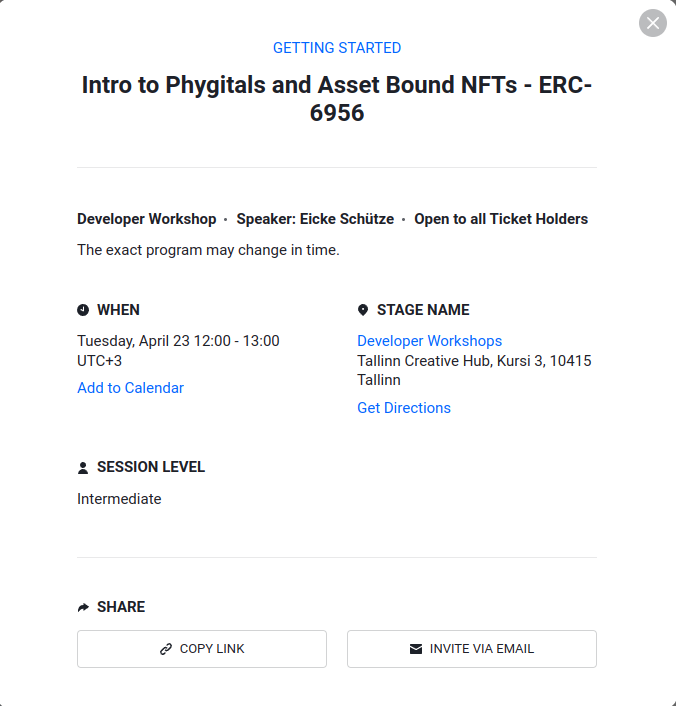 If you are at <a href="/BananaConfXYZ/">BananaConf Global</a> don't miss <a href="/EickeSchuetze/">Eicke Schütze</a> session tomorrow! 

And for those not there, you can hang out at play.metaanchor.io Apr 23rd, 12-13:00 UTC+3. At some point, people from Tallinn are expected to drop in ;)