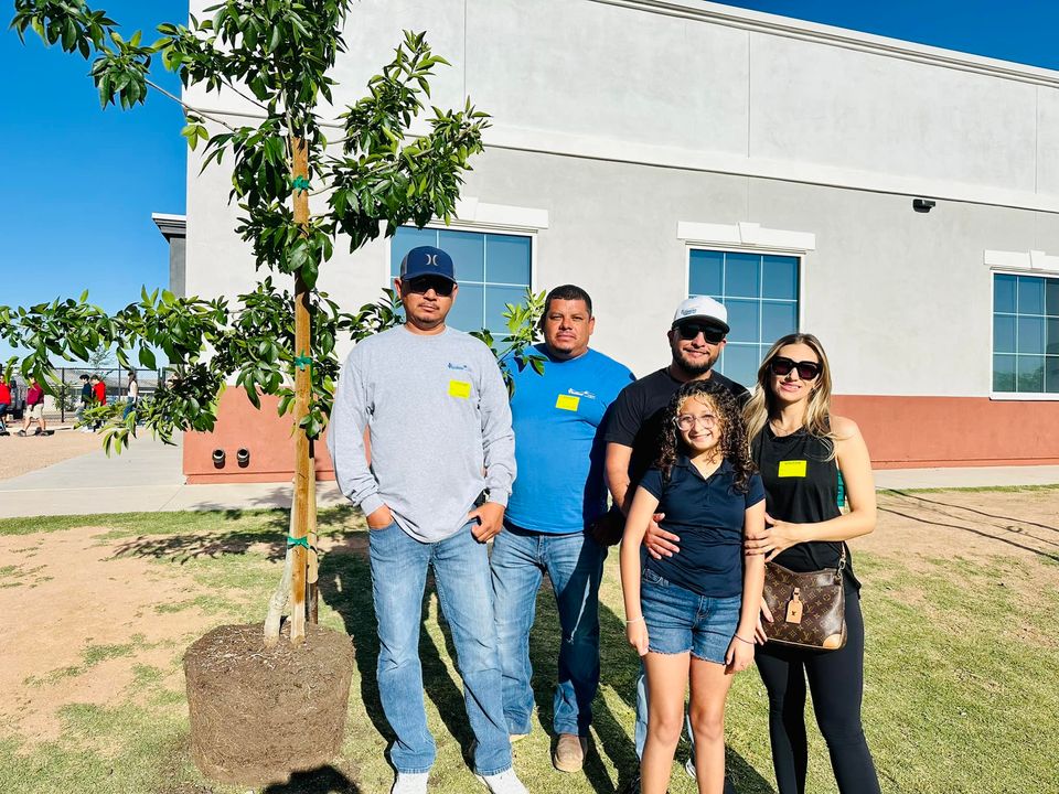 🌳🌎 Happy Earth Day 🌎🌳 In honor of this special day, LTS - Casa Grande's phenomenal PVO organized a special Flag Ceremony and tree planting. Students got to hear some important reminders of why it is important to take care of our planet!