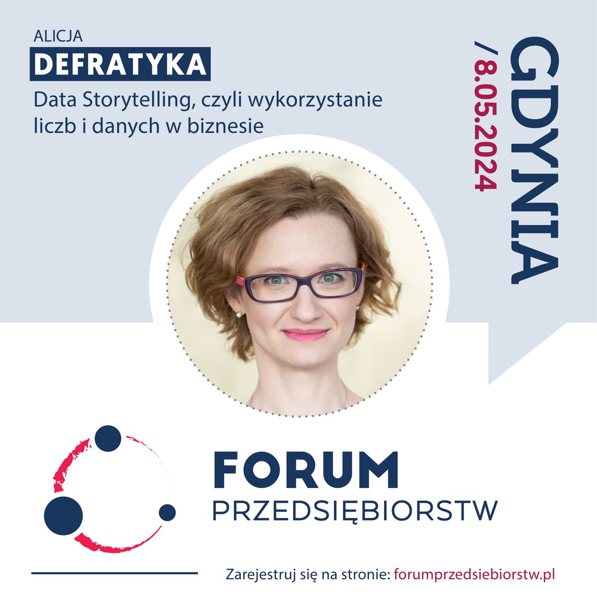8 maja będę miała przyjemność wystąpić na #ForumPrzedsiębiorstw w Gdyni z tematem „Data Storytelling, czyli wykorzystanie liczb i danych w biznesie”. Zapraszam 🙂 Program i rejestracja są dostępne tutaj: forumprzedsiebiorstw.pl