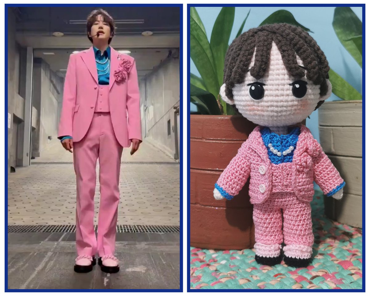 Rejected by one, embraced by another. Thank you to the lovely person who adopted him, giving him a new home.
#SUPERJUNIOR 
#Kyuhyun
#Kyuhyun_doll
#crocheted_doll
#amigurumi