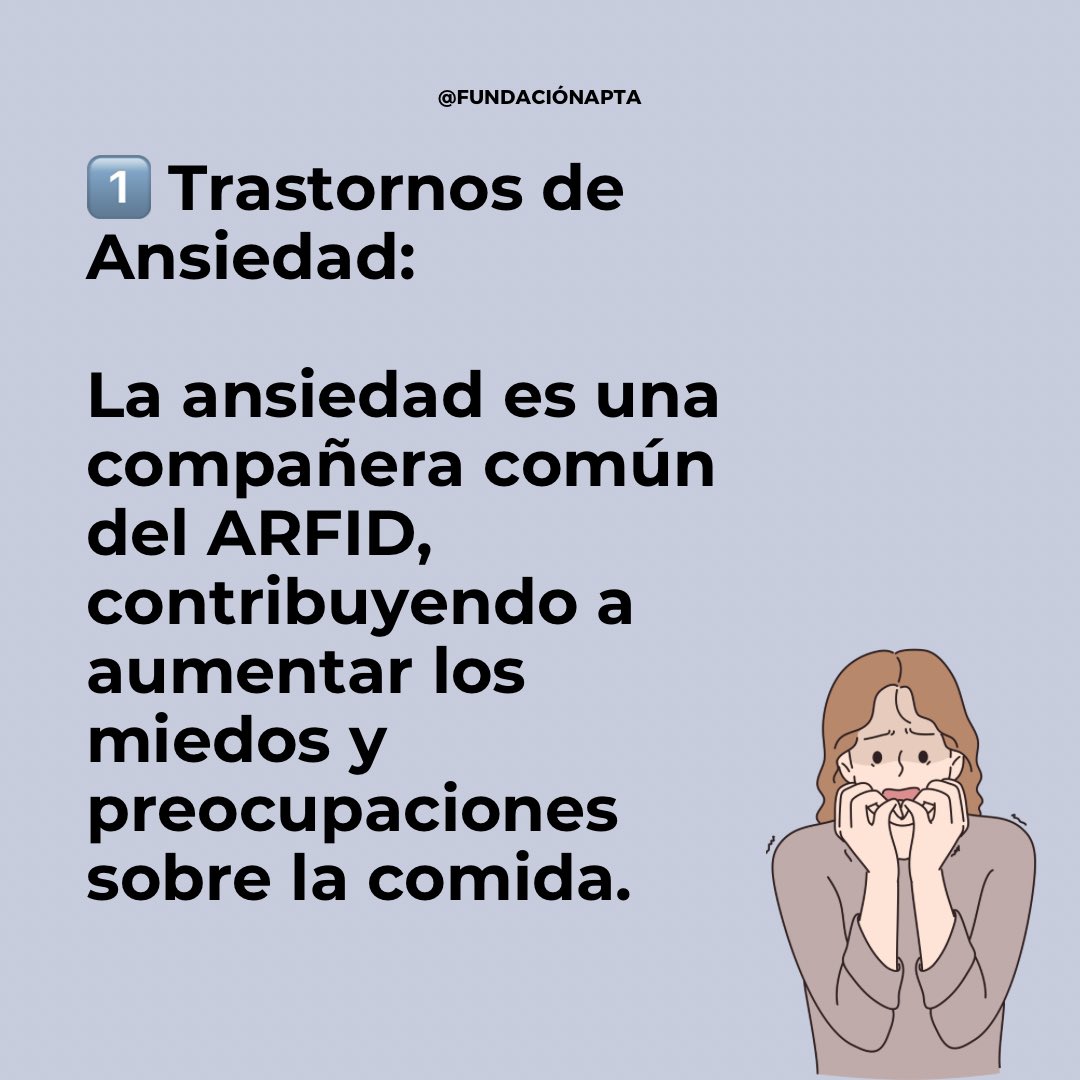 APTA_mx's tweet photo. 🌟 ¿Sabías que el ARFID a menudo se presenta junto con otras condiciones de salud mental? 🌟
#ARFID #SaludMental #Apoyo #ComprenderParaAyudar https://t.co/Wb9yYIHHg3