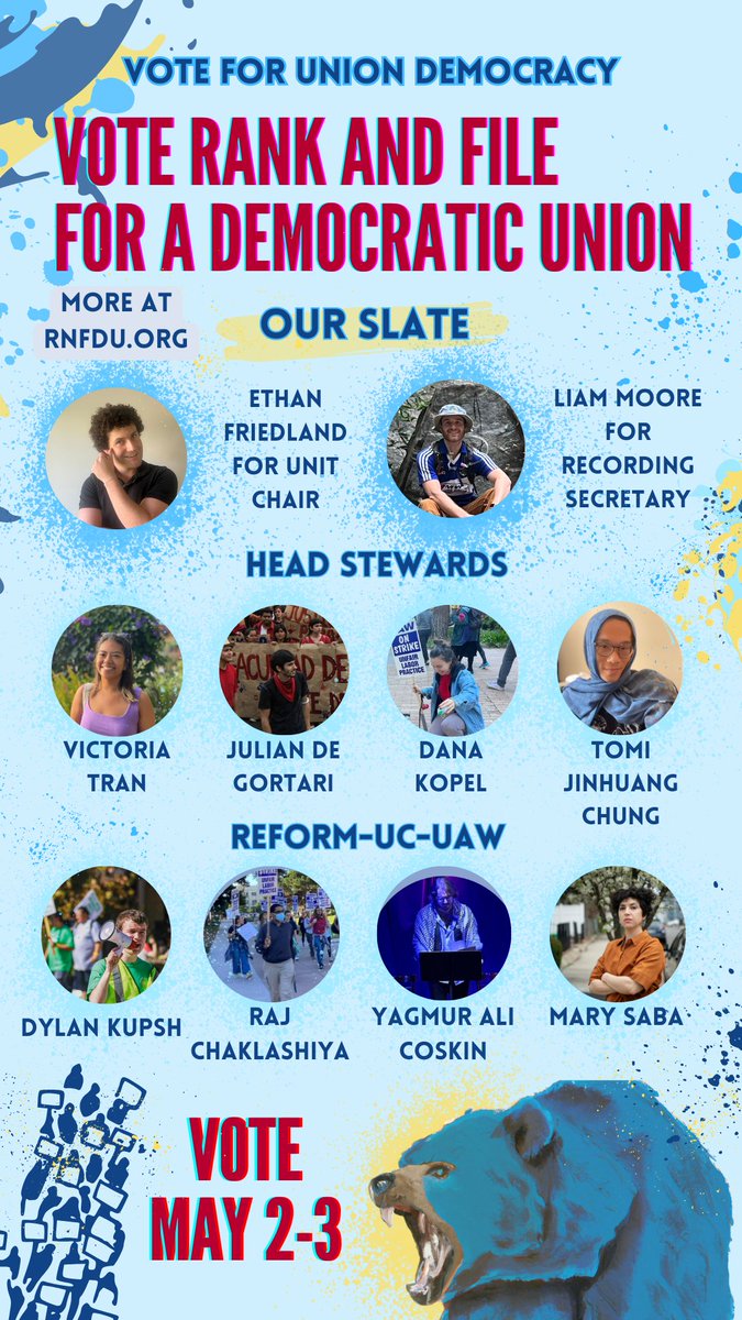 R&F for a Democratic Union tweet media