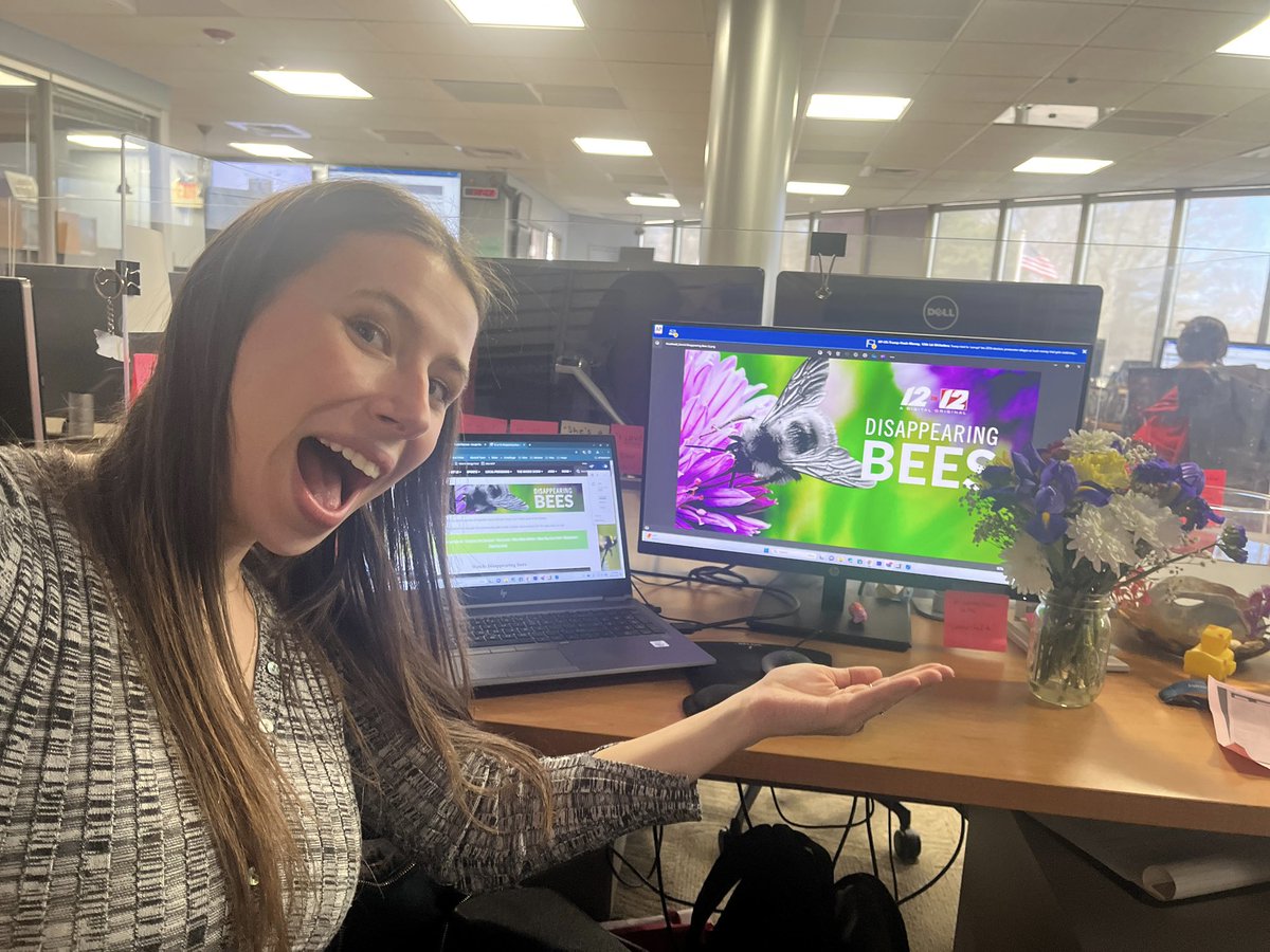 LeahBCrowley's tweet photo. So excited to share my first ever Digital Original! Celebrate Earth Day and go watch 12 on 12: Disappearing Bees right now on https://t.co/yqGeQberuy🐝🌱🌎 https://t.co/7L5nYPC9uz