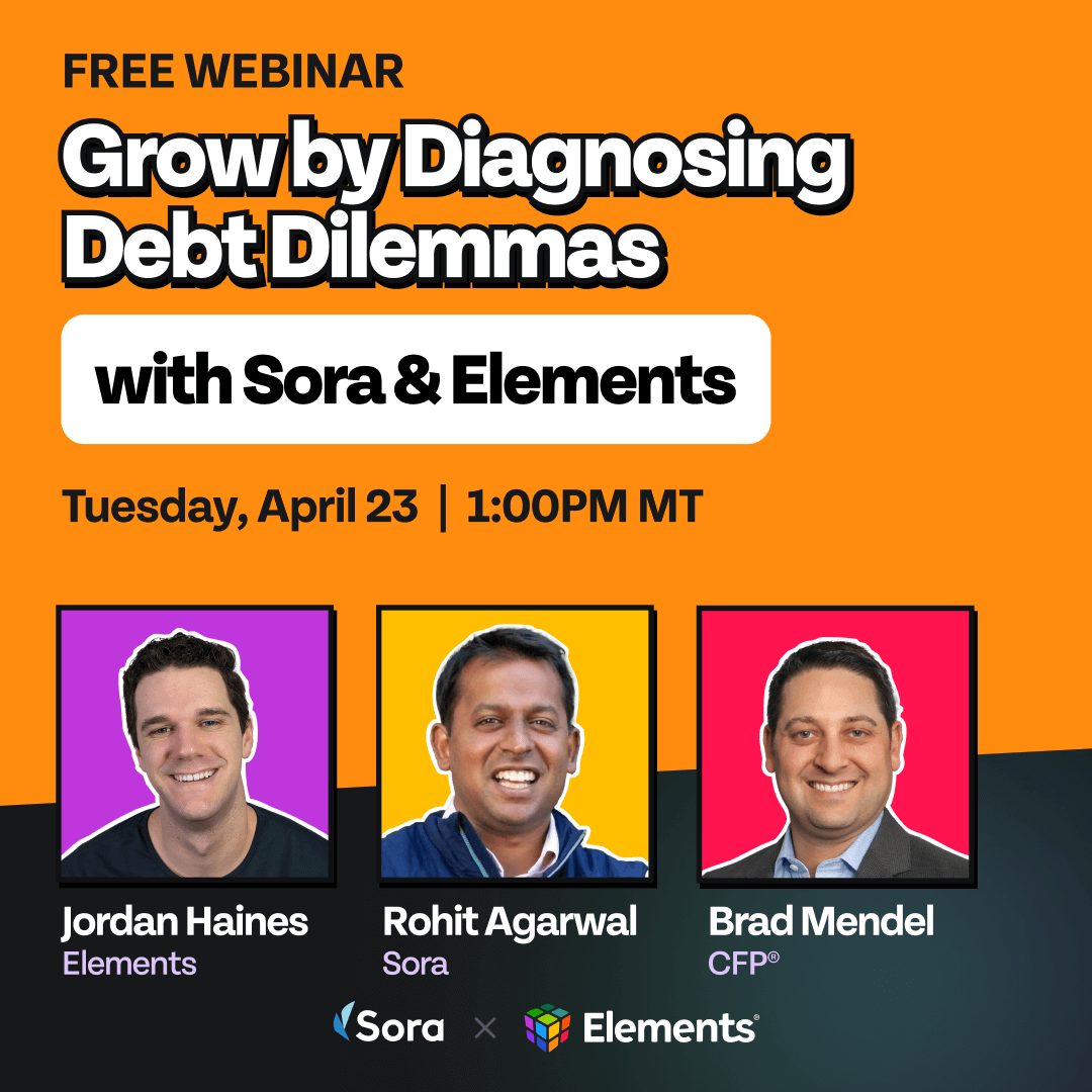 Join us tomorrow! Come see how quickly identifying unhealthy debt and how to address it is key. hubs.la/Q02tFRv-0 #fintech #fintwit #financialplanning #financialadvisor