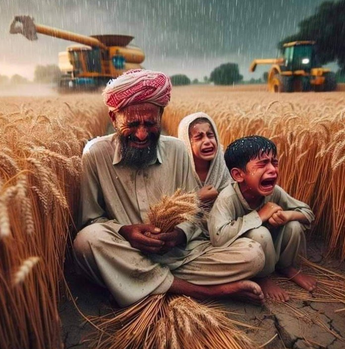 گندم کا ریٹ کم ہوسکتا ہے لیکن چینی کا نہیں
کیونکہ گندم غریب کسان کی اور شوگر ملیں مافیا کے یاروں کی ہیں.😭😭😭۔