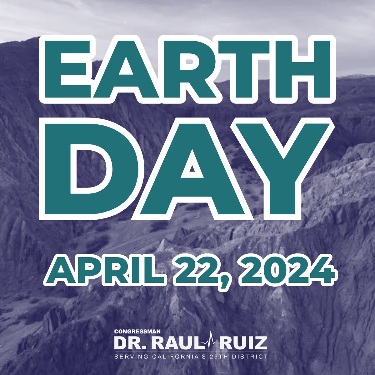 Today, on #EarthDay, we reaffirm our dedication to the environment.   This year, I am championing the creation of the Chuckwalla National Monument in the California Desert, a testament to our commitment to preserving our natural treasures. #ChuckwallaNationalMonument