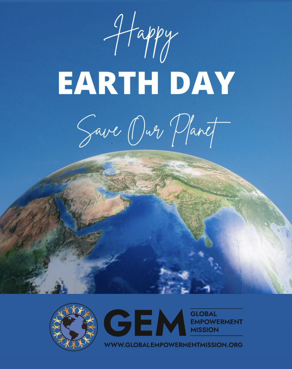 Happy Earth Day from @GEMmissions