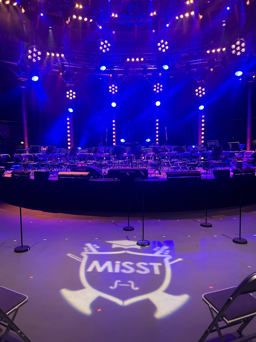 The stage is set <a href="/RoundhouseLDN/">Roundhouse</a> for MiSST’s 11th Annual Concert … doors open in 15 mins 💓