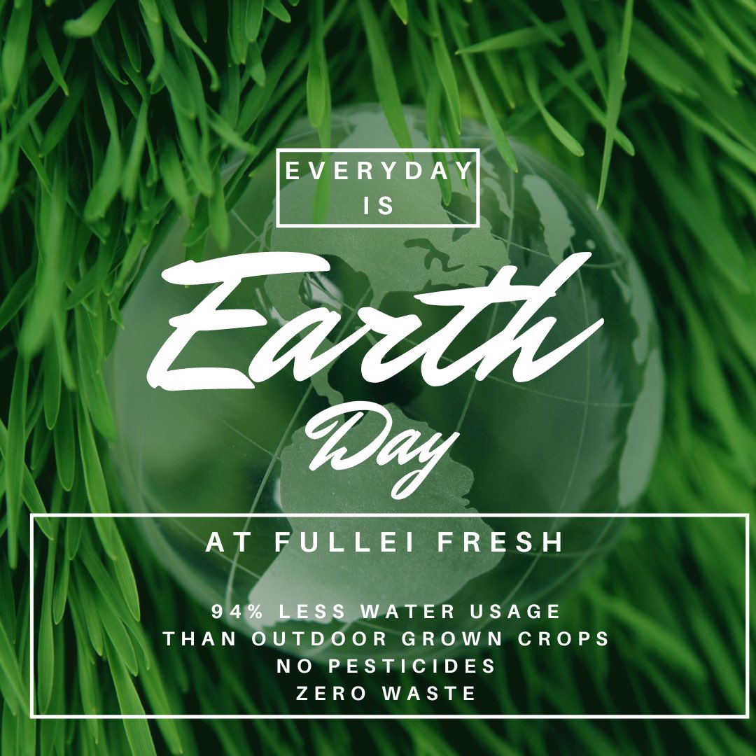 It’s always Earth Day at our farm!

#earthday #Sustainability #SustainableFarming #hydroponicfarming #indoorfarming #verticalfarming #zerowaste #pesticidefree #nopesticides #sprouts #microgreens #EnvironmentallyFriendly #cea