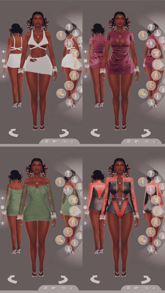 billypereke's tweet photo. Let the haul begin π€«.
There are so many things.
I would be doing them in categories
1st. Full body.
Modeled by Rachel β₯οΈ.
I am obsessed .
#thesims4 #sim4cc #ShowUsYourSims https://t.co/gLMcFX7JB5