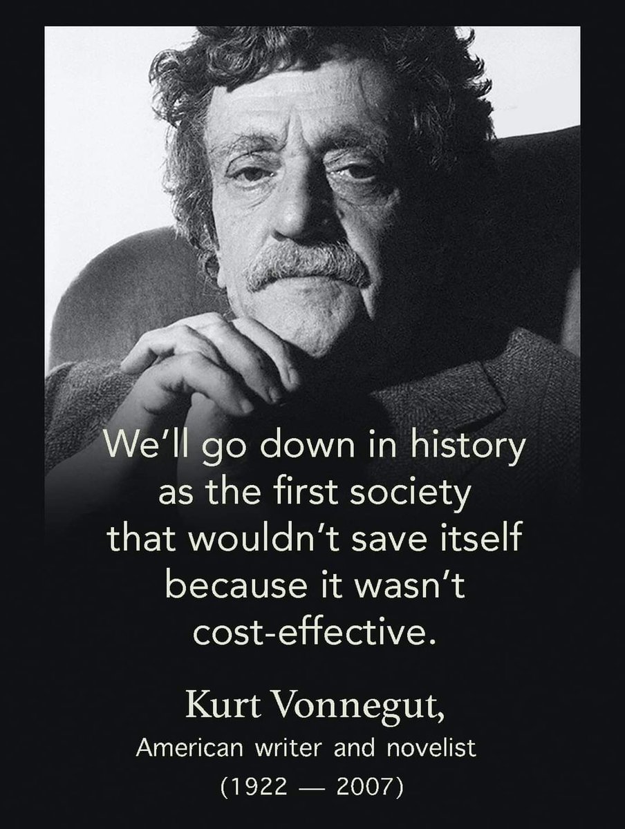 The #ClimateCrisis won't be solved by economists, who say it's too expensive, or by capitalists who say it's not profitable. It CAN be solved by public pressure on our governments and leaders being told to budget solutions NOW instead of paying FAR MORE later for less effect. 🤨