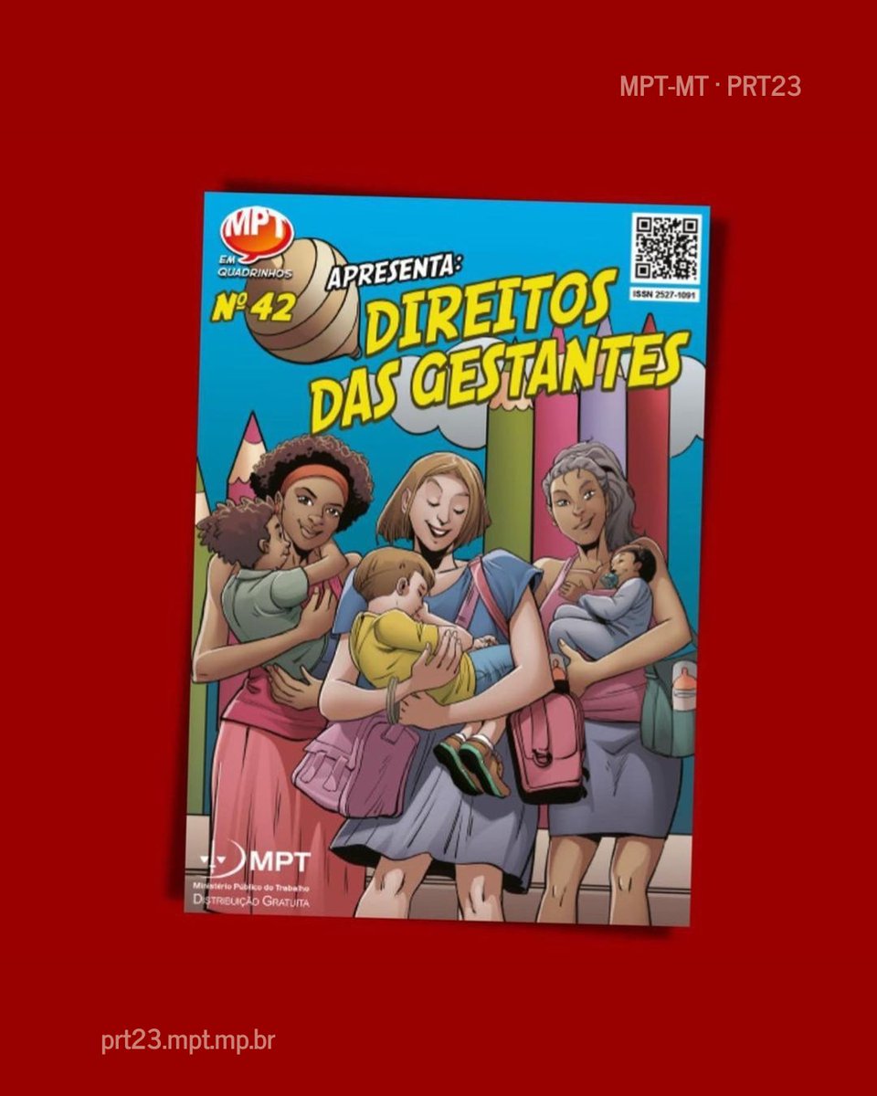 MPT_MT's tweet photo. Conheça algumas edições da série MPT em Quadrinhos que abordam direitos trabalhistas femininos.

sᴀɪʙᴀ ᴍᴀɪs ᴇᴍ:
https://t.co/uONBayunny https://t.co/yaGvMUEsSH