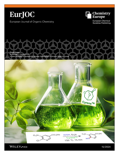 EurJOC (@eurjoc) on Twitter photo #OnTheCover A Green Approach to Nucleophilic Aromatic Substitutions of Nicotinic Esters in Cyrene (Eur. J. Org. Chem. 15/2024) (V. Fasano and co-workers) onlinelibrary.wiley.com/doi/10.1002/ej… <a href="/valeriofasano/">Valerio Fasano</a> <a href="/Passa_lab/">Passalab</a> <a href="/LaStatale/">Università degli Studi di Milano</a> onlinelibrary.wiley.com/doi/10.1002/ej… #OnTheCover A Green Approach to Nucleophilic Aromatic Substitutions of Nicotinic Esters in Cyrene (Eur. J. Org. Chem. 15/2024) (V. Fasano and co-workers) onlinelibrary.wiley.com/doi/10.1002/ej… <a href="/valeriofasano/">Valerio Fasano</a> <a href="/Passa_lab/">Passalab</a> <a href="/LaStatale/">Università degli Studi di Milano</a> onlinelibrary.wiley.com/doi/10.1002/ej…