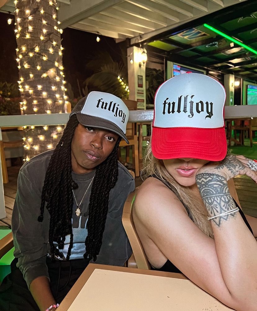 Rihanna Wearing FullJoy Trucker Hat