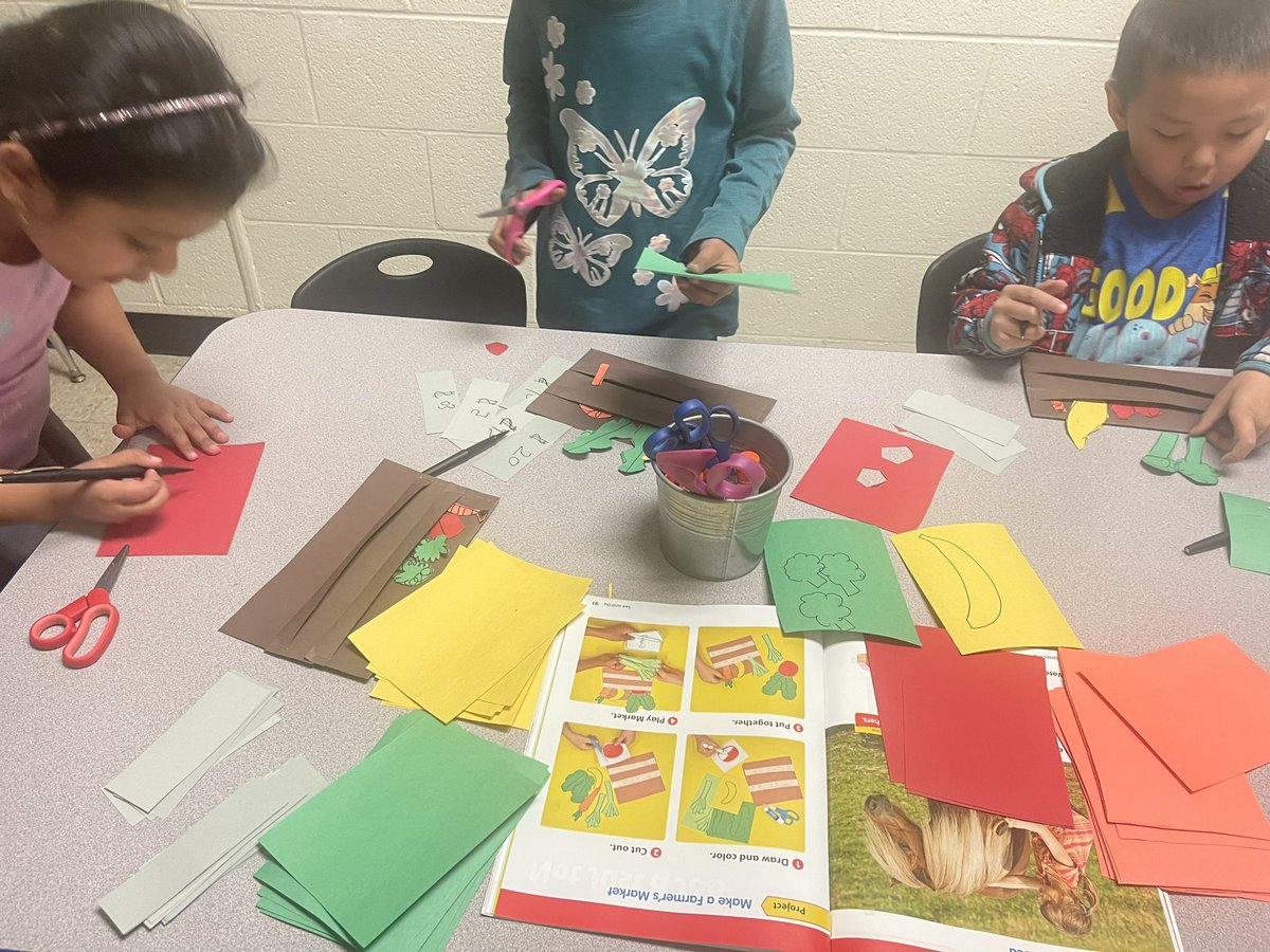 Making a Farmer’s Market to end our last two units