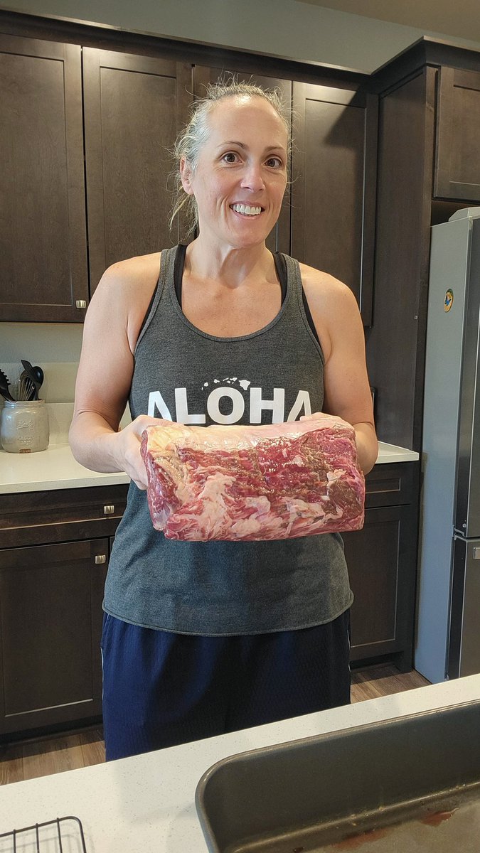 I don't wait for the holidays to roast this beauty! 
10lb Bone-in Prime Rib.
One of the amazing pieces of meat you get when you buy 1/2 beef from local farmers.

#cattle #farmtotable #shoplocal #farmer #carnivore #carnivorediet