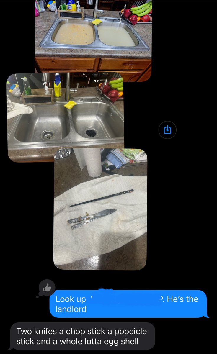 PSA: knives and chopsticks don’t belong down the drain, but if it happens, you know who to call.