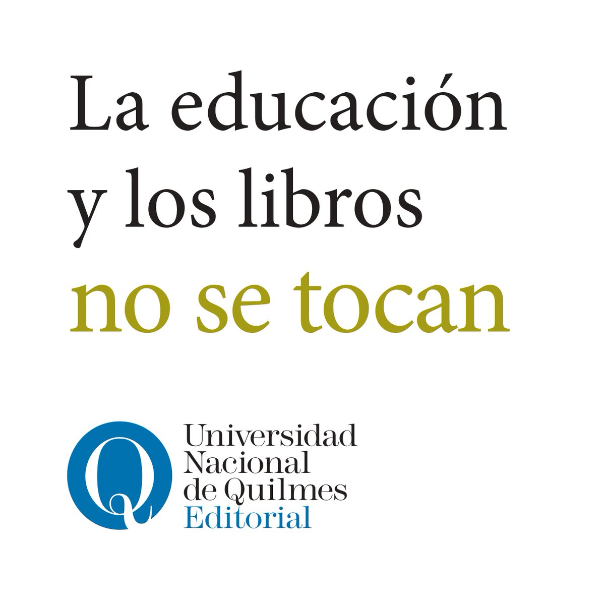 EditorialUNQ's tweet photo. #MarchaFederalUniversitaria
Hoy, en el Día del Libro 📙, ¡nos vamos a defenderlo a la Plaza! Marchamos para que la educación pública no sea un privilegio
¡Nos vemos en Plaza de Mayo! ✊ https://t.co/lTo7I5XNik