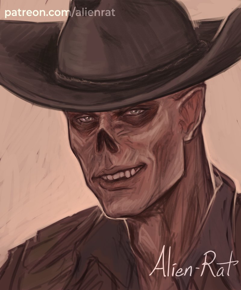 The Ghoul ❤️
#Fallout #cooperhoward