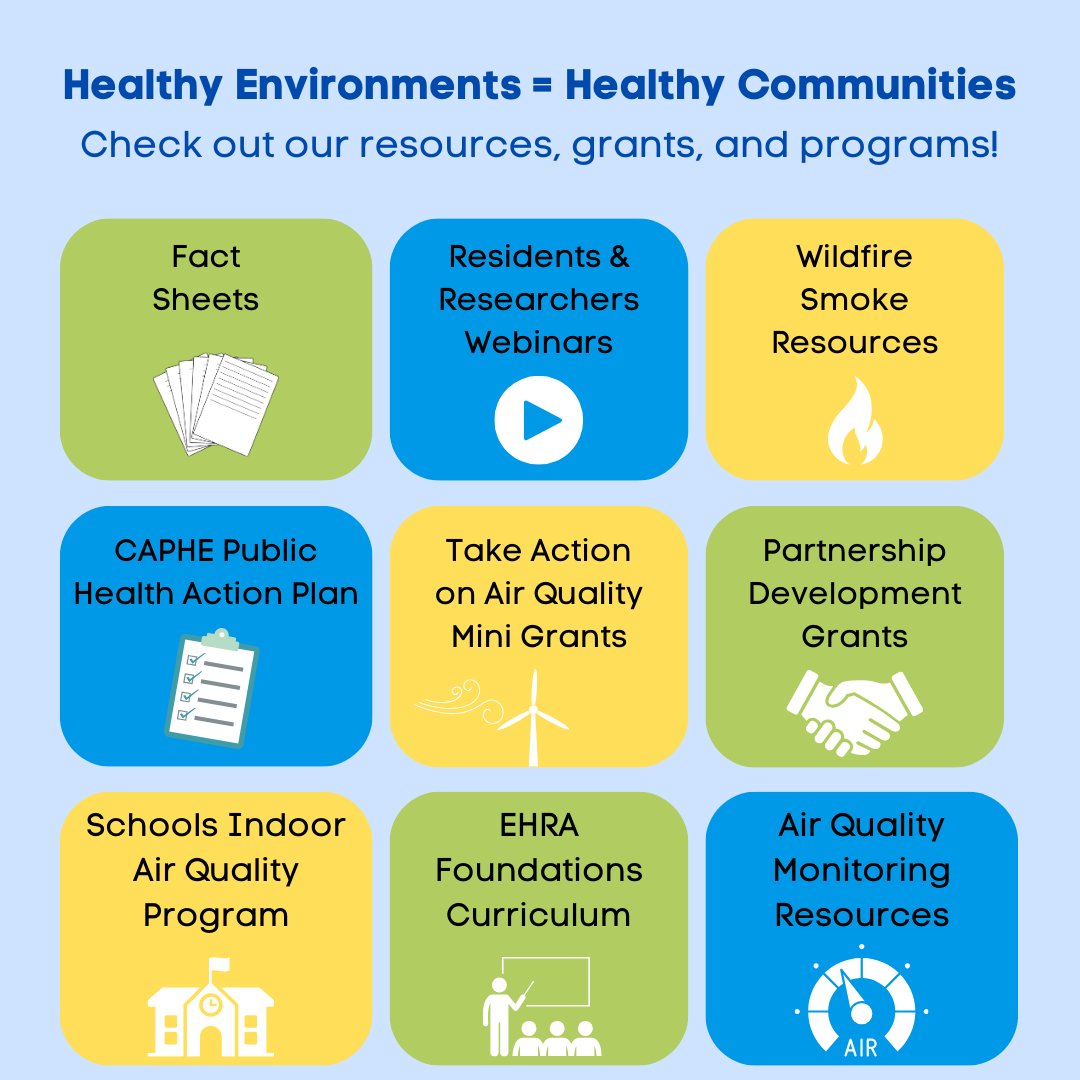 Happy Earth Day! We know that a healthy environment is essential to the health of communities. Please see our resources to help you learn more and take action to improve the health of our communities! #EarthDay2024 #EnvironmentalHealth