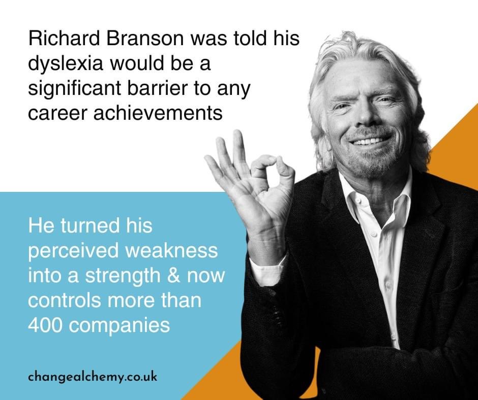 PTBevanEsq's tweet photo. #Neurodivergent @richardbranson 
Bit of a hero of mine https://t.co/e6IhcGIto8
