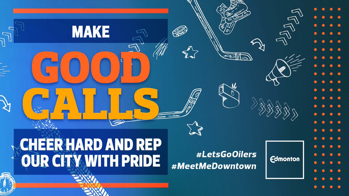 It’s almost game time!
Game 1 of the Stanley Cup playoff is tonight! Cheer hard, enjoy the action, and celebrate safely and responsibly.
#LetsGoOilers #LetsGoYEGDT #MeetMeDowntown
edmonton.ca/playoffs