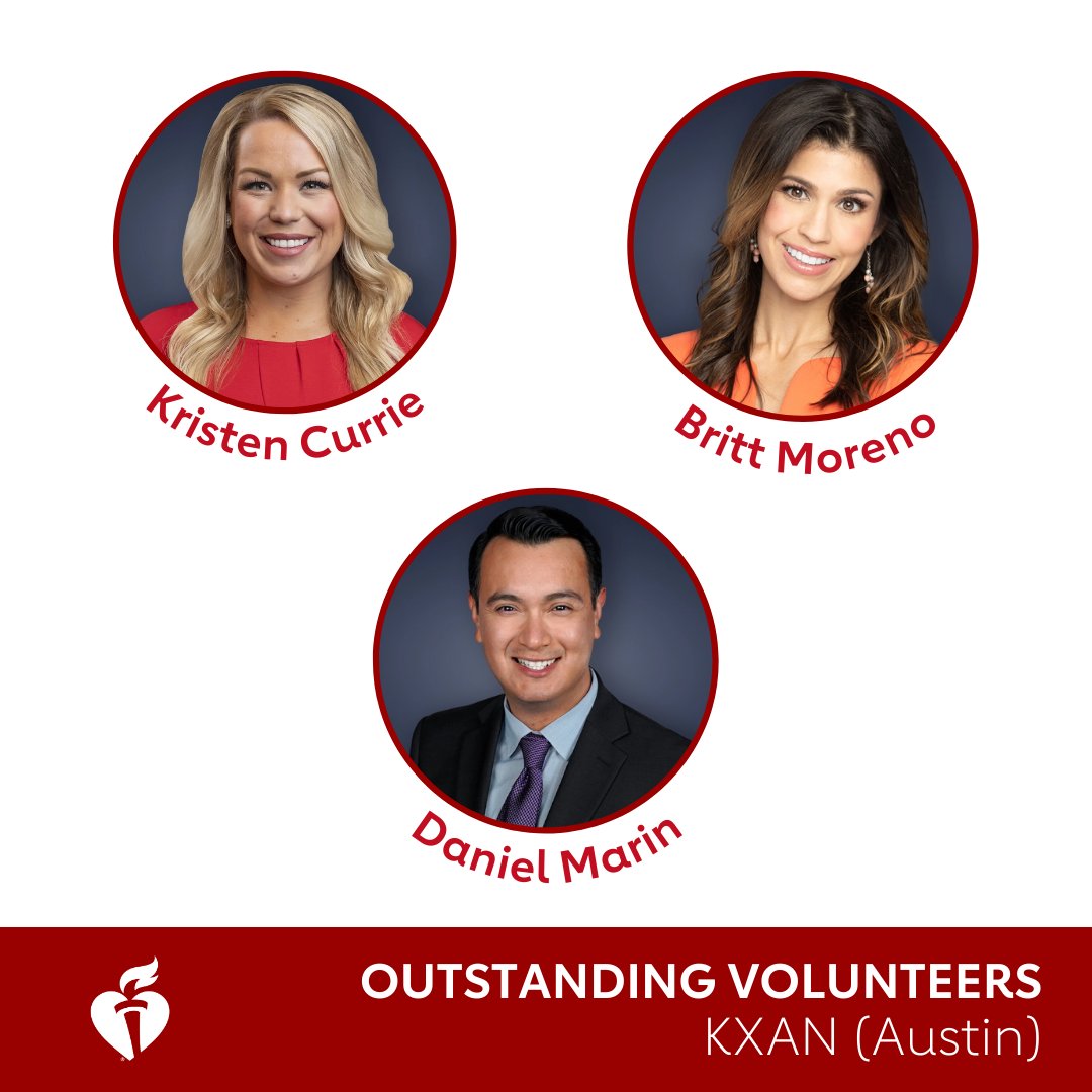 During #NationalVolunteerWeek, we recognize the extraordinary volunteers who dedicate their time, talent and resources to support the American Heart Association. Thank you to all of the volunteers helping to create longer, healthier lives in Austin ♥ #VolunteersWithHeart #NVW