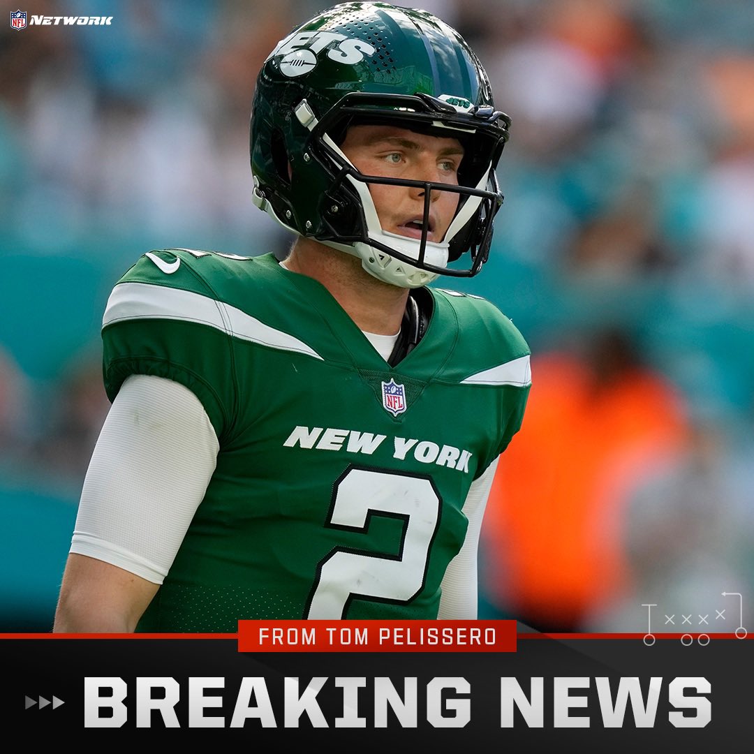 A new QB in Denver: The #Jets are trading former No. 2 overall pick Zach Wilson to the #Broncos, per sources. Denver is expect to send a 2024 sixth-round pick to New York for Wilson and a 2024 seventh-rounder, with the teams dividing his guaranteed camp roster bonus.