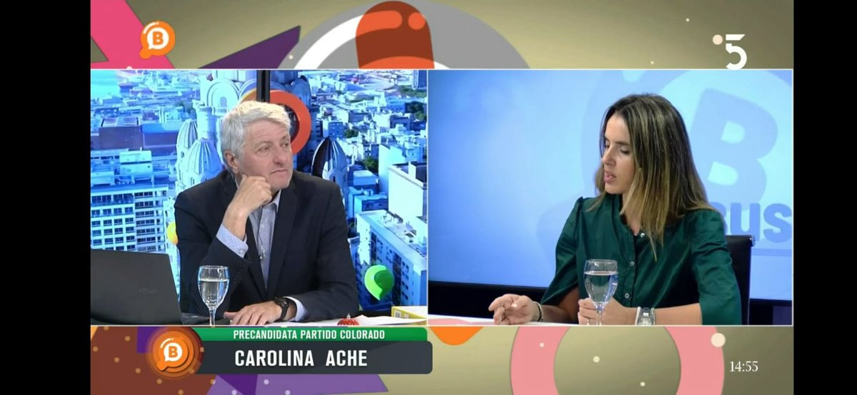 🗣️ Recibimos a @CarolinaAche , precandidata de @PartidoColorado #BuscadoresTV