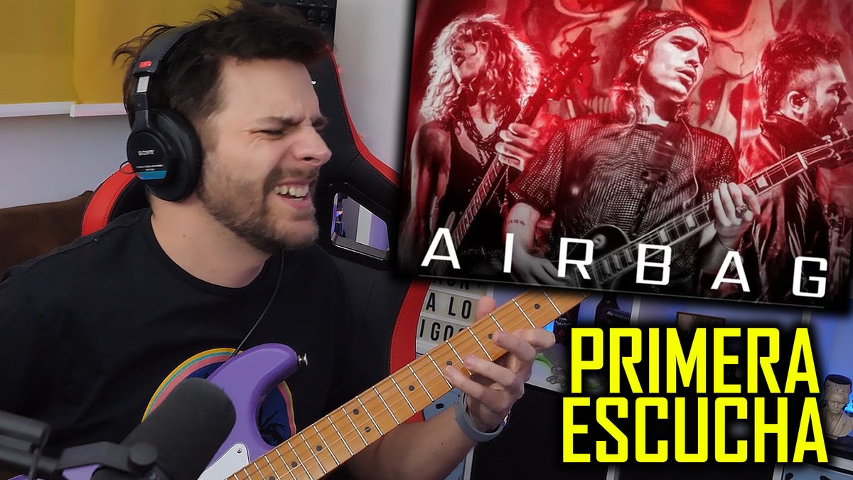 Hoy voy a escuchar por primera vez a los argentinos Airbag. LINK: youtu.be/Fu1Skfks2iY