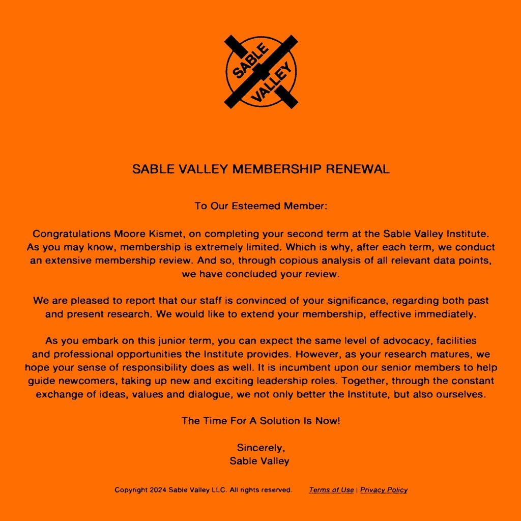 Reintroducing our member: @MooreKismet New music out this week on Sable Valley.