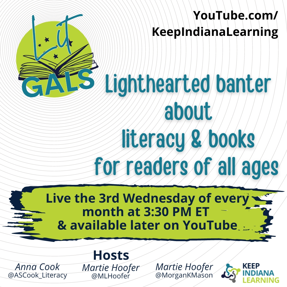 Did you catch #TheLitGals last week as they discussed representation in literature? It was a deep & powerful conversation with a long list of titles for you to explore! Check it out: youtube.com/watch?v=4gQAc5… @ASCook_literacy @MorganKMason @mlhoofer #literacy #BookTwitter