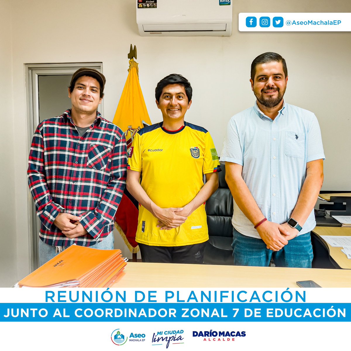 Aseo Machala EP ♻️ tweet media