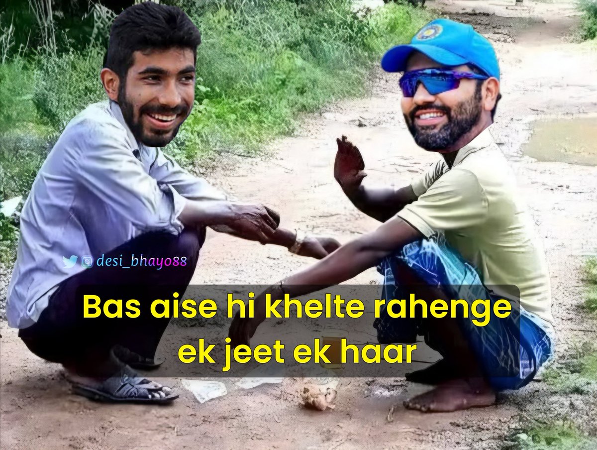 Rohit Sharma and Bumrah after the match 
#RRvMI