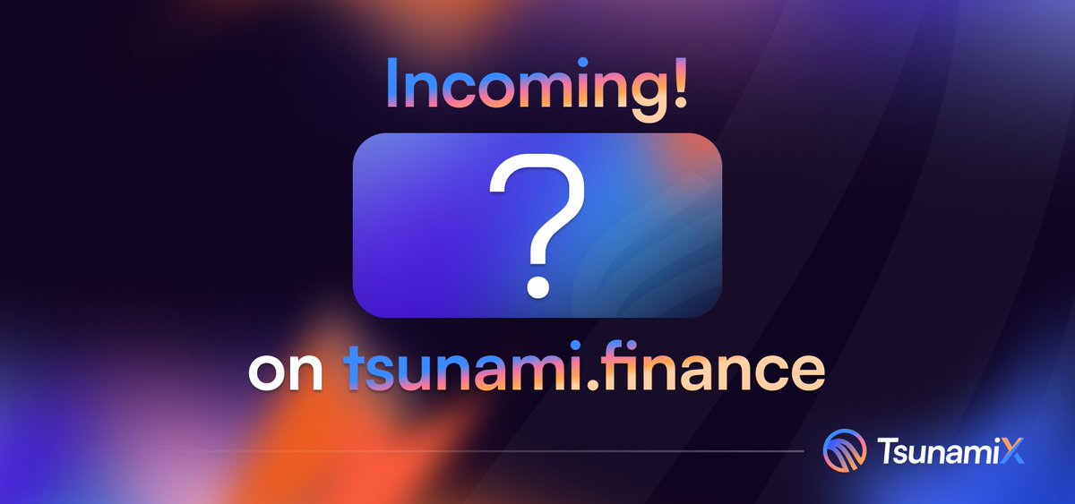 TsunamiX 🌊 tweet media